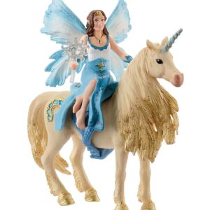 Schleich Bayala - 12 x 14 cm - Eyela m. Gylden Enhjørning 42508